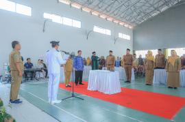 Lurah Logandeng Lantik 2 Dukuh & 2 Staf Pamong